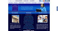 Desktop Screenshot of msacademy.in